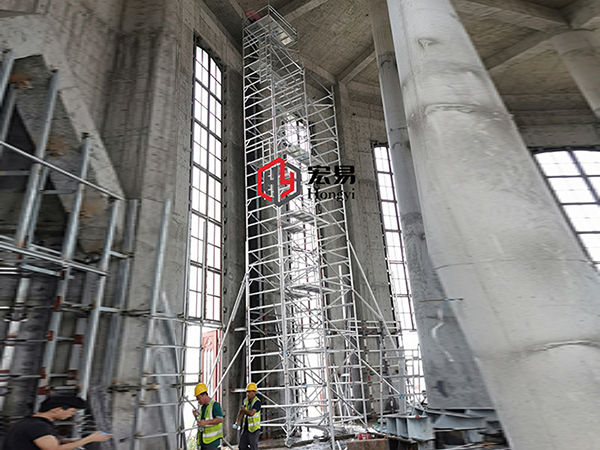 盤(pan)扣型(xing)腳手(shou)架的(de)特點(dian)有哪(na)些？